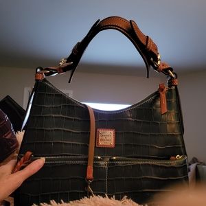 Dooney and Burke Green Shoulder Bag